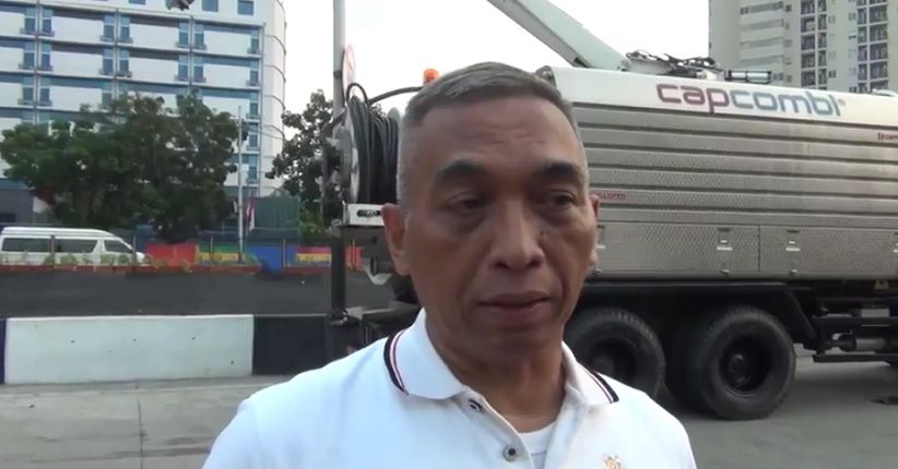 Air Laut Pasang, Kali Item di Wisma Atlet Asian Games Berbau Menyengat