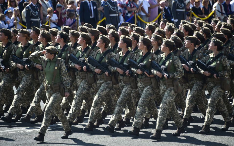 Rayakan 27 Tahun Kemerdekaan, Ukraina Gelar Parade Militer Terbesar