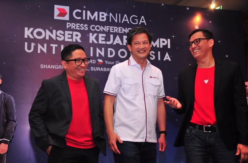 CIMB Niaga Hadirkan Konser Kejar Mimpi di Surabaya