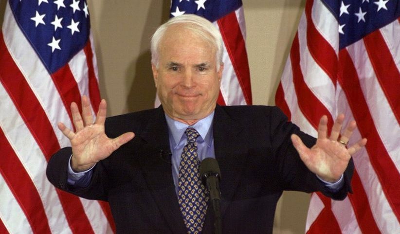 Lawan Barack Obama dalam Pilpres AS 2008 John McCain Meninggal