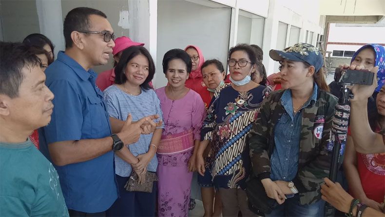 Program Rakyat Bicara iNews Buat Pasar Kampung Lalang Tak Terbengkalai