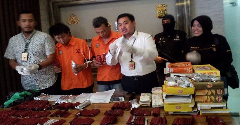 Polisi Sita 20.000 Pil Happy Five dari Jaringan Taiwan-Indonesia