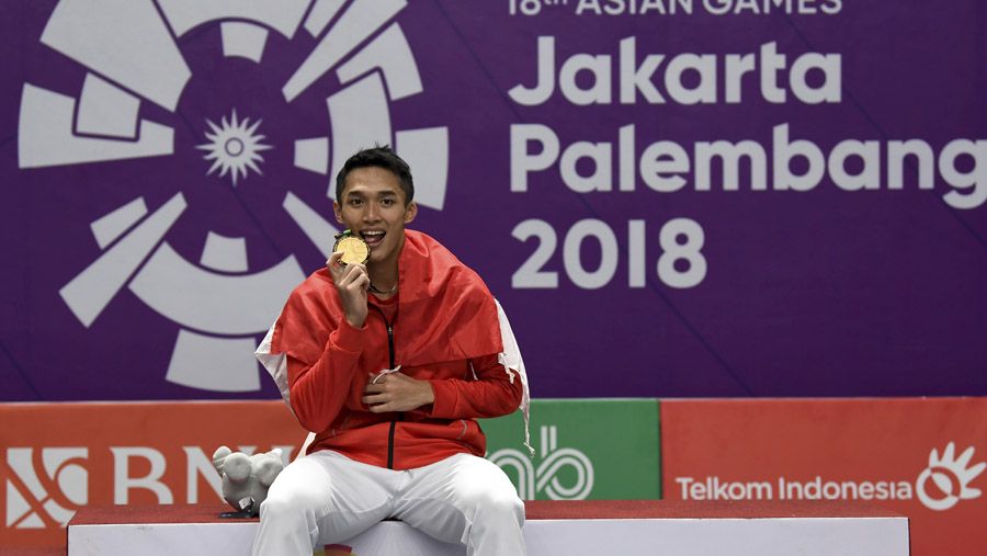 Dapat Emas, Jonatan Christie: Sejak Awal Lawan di Bawah Tekanan