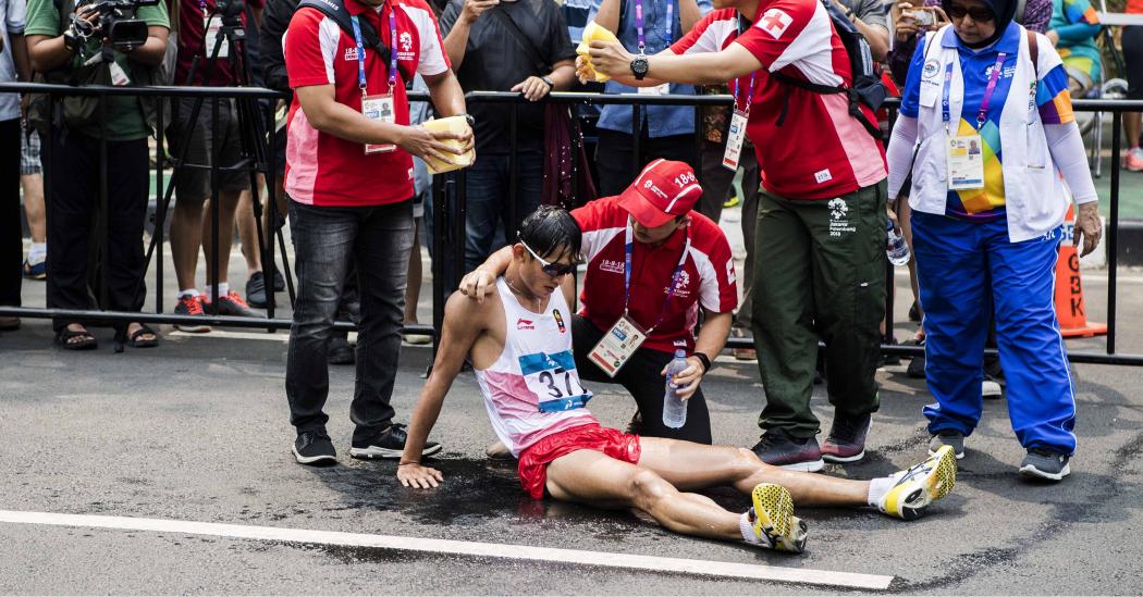 Atlet Jalan Cepat Indonesia Hendro Kolaps Usai Finis, Ini Penyebabnya