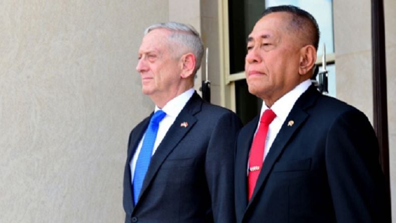 Kunjungan ke Pentagon, Ryamizard Tingkatkan Hubungan Pertahanan RI-AS