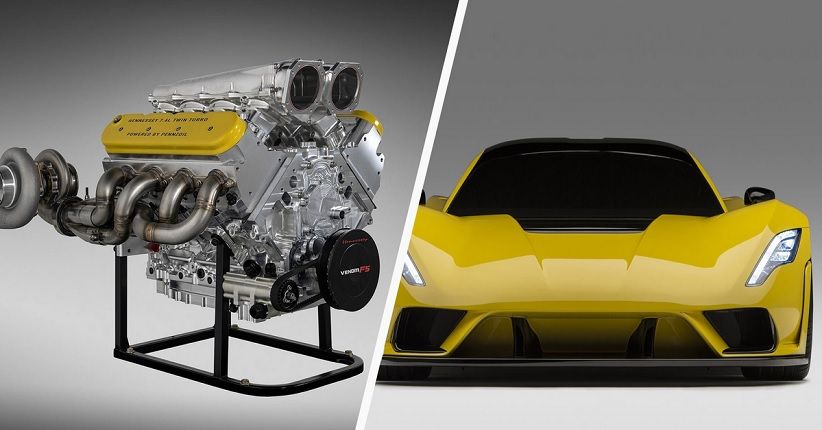 Kejar Rekor Tercepat, Hennessey Pamerkan Mesin Sangar Venom F5