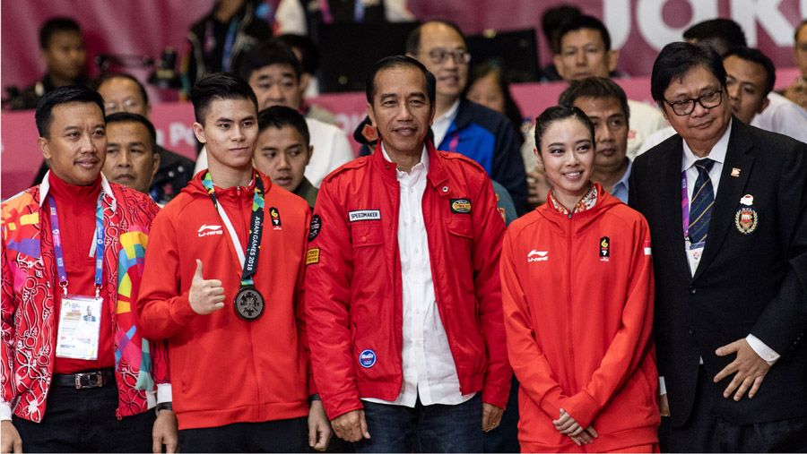 Presiden Akan Bagikan Bonus Atlet di Istana Merdeka Minggu Pagi