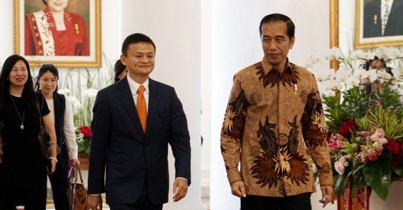 Bertemu Jack Ma, Jokowi Menanti Janji Investasi Alibaba di Indonesia