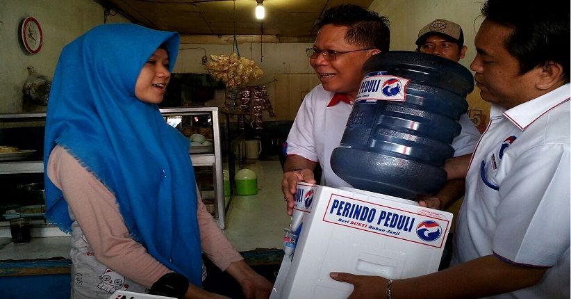 Lewat Peduli Warteg, Perindo Sapa Penggerak Ekonomi Mikro di Ibu Kota