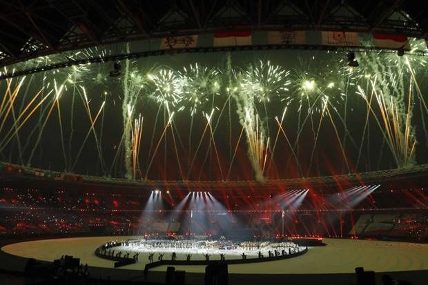 Ucapan Maaf dan Terima Kasih Jokowi di Penutupan Asian Games 2018
