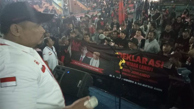 Tangkal Hoaks, Tentara Langit Familia Siap Menangkan Jokowi-Maruf