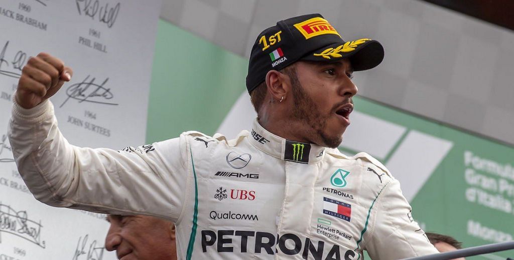 Menangkan GP Italia, Lewis Hamilton Bungkam Tifosi Ferrari