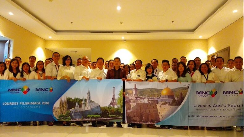 MNC Group Apresiasi Prestasi Karyawan dengan Perjalanan Wisata Rohani