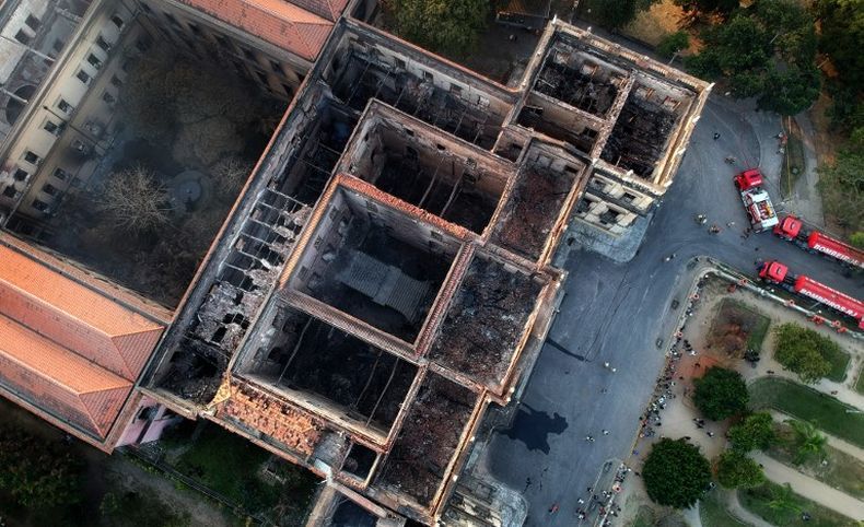 Brasil Minta Bantuan Internasional Bangun Kembali Museum yang Terbakar