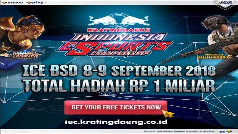 38 Tim Esports Berlaga di Kratingdaeng Indonesia Esports Championship