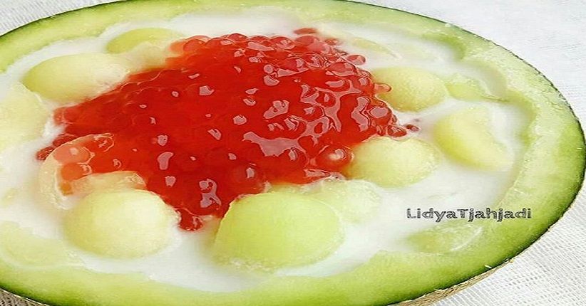 Es Mutiara Melon, Minuman Buah Segar yang Bikin Ketagihan