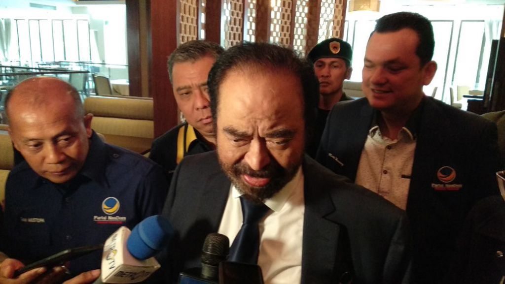 Beredar Kabar Surya Paloh Positif Covid-19, Ini Kata Politikus Nasdem