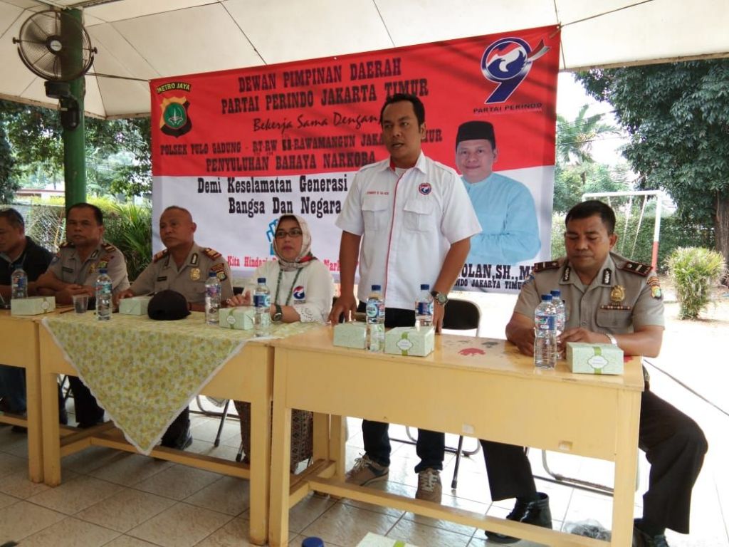 Ingatkan Bahaya Narkoba, Perindo Gencar Penyuluhan