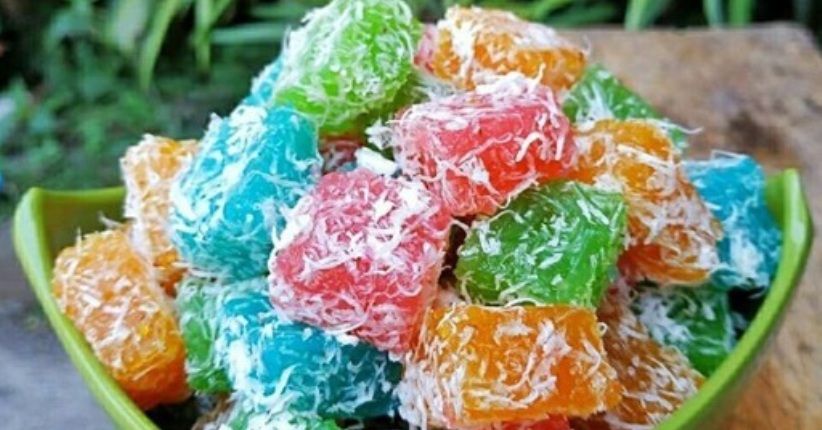 Enaknya Mencicipi Kue Legendaris Agar-Agar Minas dari Bihun dan Nanas