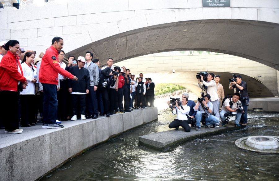 Mimpi Ciliwung Sebersih Sungai di Korsel, Jokowi: Kalau Kita Mau Bisa