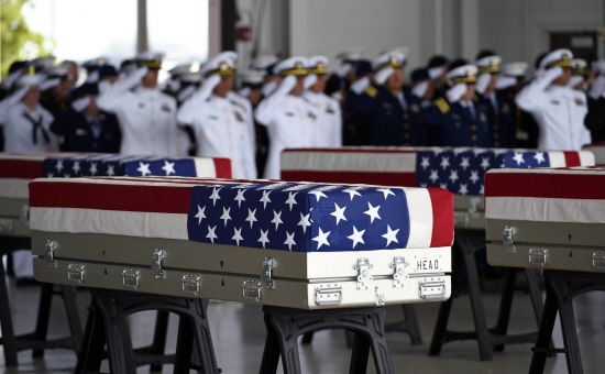 2 Set Kerangka yang Diserahkan Korut Diidentifikasi sebagai Tentara AS