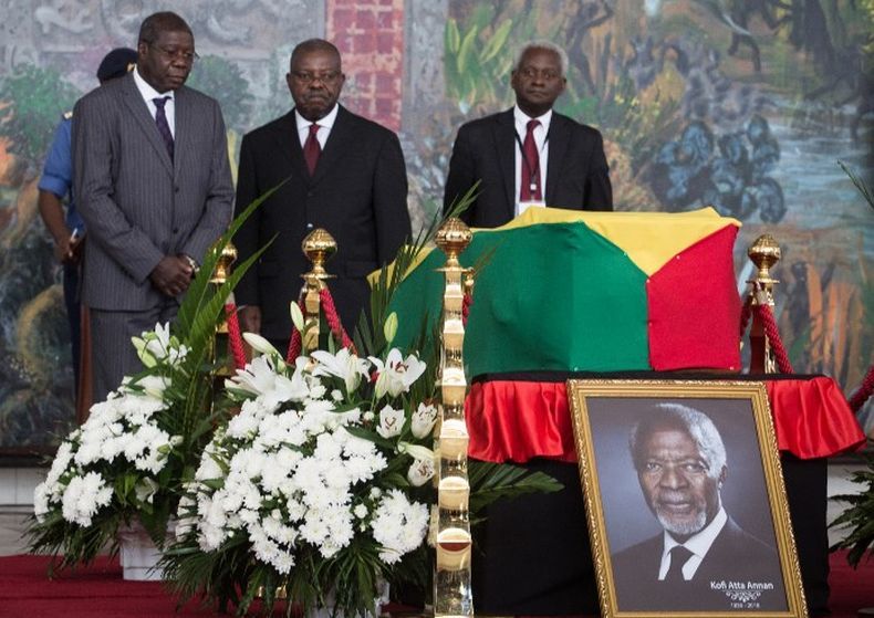 Sejumlah Kepala Negara Hadiri Pemakaman Mantan Sekjen PBB Kofi Annan