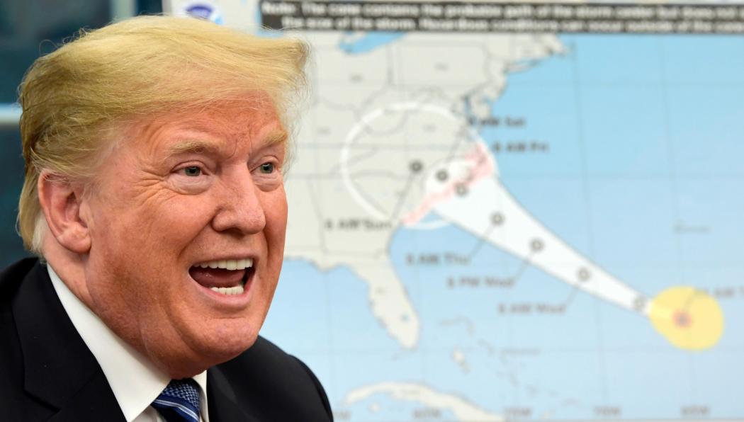 Trump Klaim Pemerintahnya Siap Hadapi Serangan Badai Florence