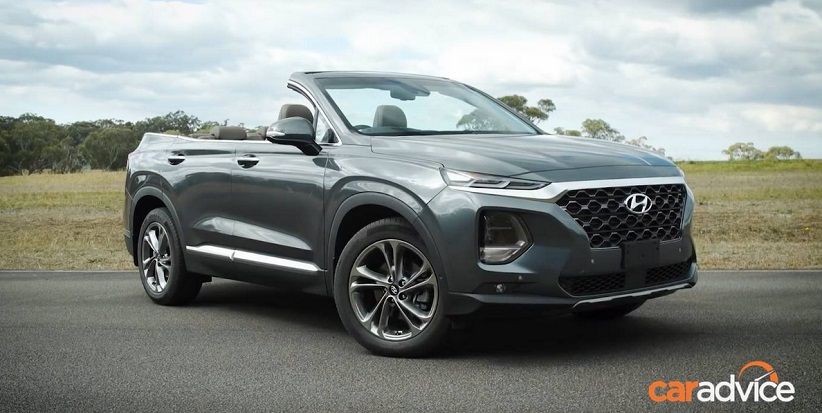 Muncul Hyundai Santa Fe Tanpa Atap, Begini Penampakannya