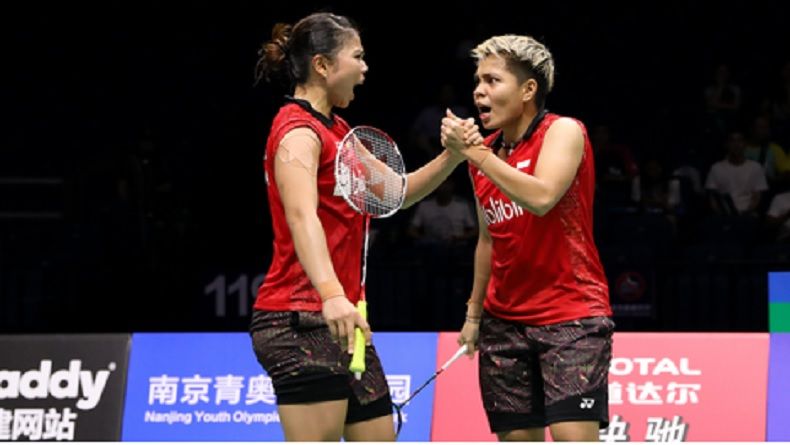 Taklukkan Pasangan Bulgaria, Greysia/Apriyani Melaju ke Semifinal