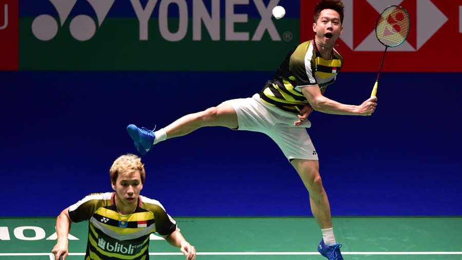 Taklukkan Pasangan Belanda, Kevin/Marcus Amankan Tiket Semifinal