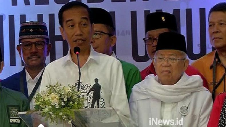 Barisan Gus dan Santri Optimistis Jokowi-Kiai Ma'ruf Kuasai Jatim