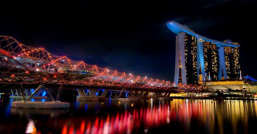 Lagi Hits, Jembatan DNA di Singapura Pertama di Dunia