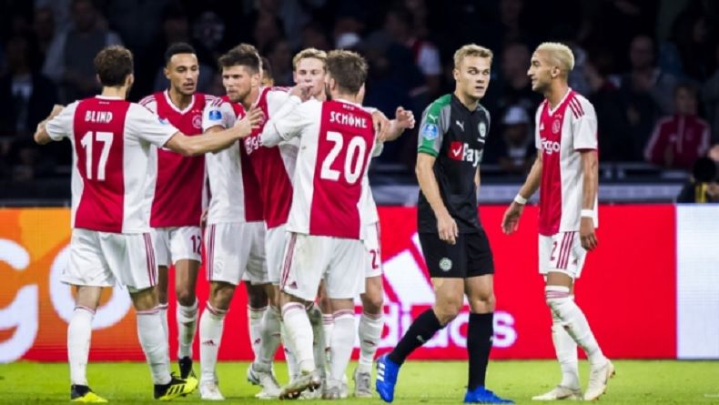 Ajax Kalahkan Groningen 3-0, Ten Hag: Kami Harus Lebih Mendominasi