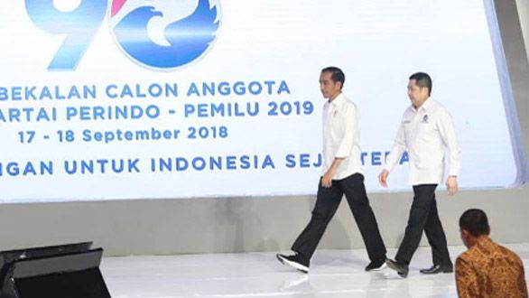 HT: Terima Kasih Pak Jokowi, Pembekalan ke Perindo Sangat Berharga