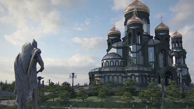Militer Rusia Akan Bangun Katedral 'Game of Thrones' Tertinggi Sedunia