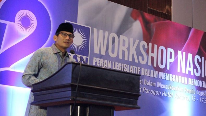 Di Depan Kader PAN Sandi Tegaskan Komitmen Benahi Perekonomian