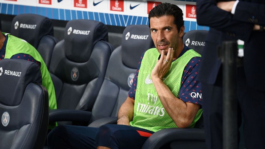 PSG Bentrok Liverpool, Buffon Hanya Jadi Penonton di Tribune