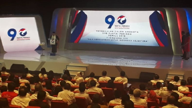 Bakal Cawapres Ma'ruf Amin Tutup Acara Pembekalan Caleg Perindo