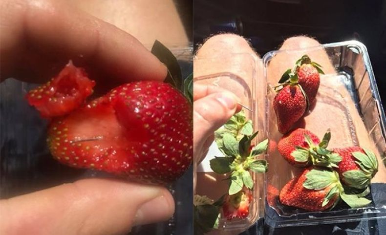Kasus Strawberry Mengandung Jarum Masih Misterius