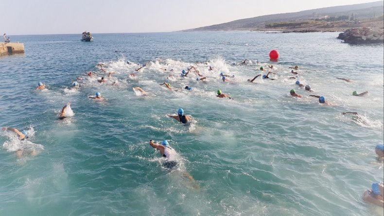 Pasukan Garuda Indobatt Juara Triathlon di Lebanon