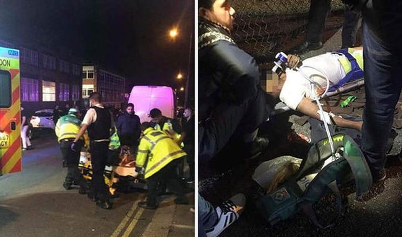 Mobil Seruduk Pejalan Kaki di Luar Masjid London, 2 Orang Luka