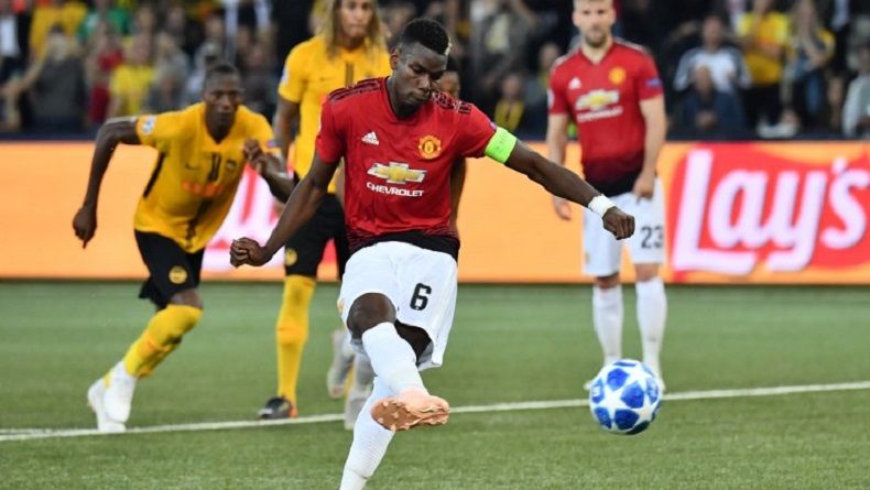 Pogba Cetak 2 Gol, Manchester United Kalahkan BSC Young Boys