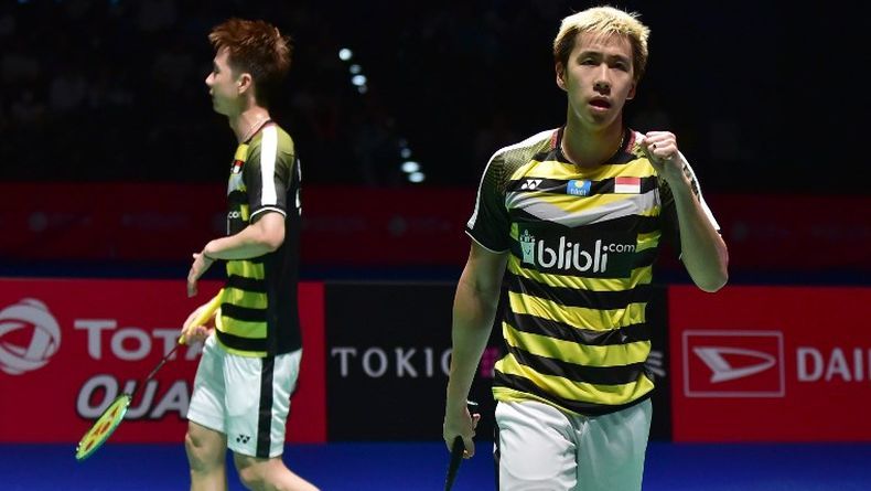 Menangi Derby Indonesia, Kevin/Marcus ke Semifinal