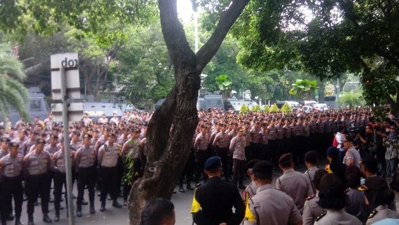 Foto-Foto: Suasana KPU Jelang Pengundian Nomor Urut Capres