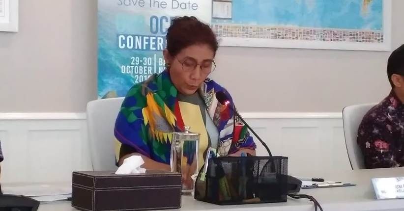 Menteri Susi Sebut Penenggelaman Kapal Bukan Kerjaan Orang Bodoh