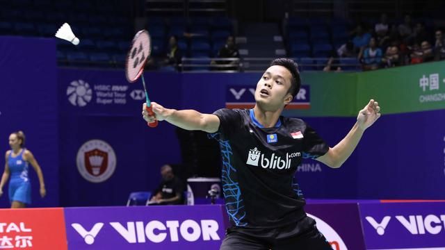 Disiarkan MNCTV, Ini Jadwal Anthony Ginting pada Final China Terbuka