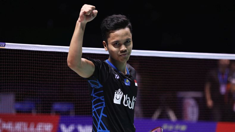Anthony Ginting Amankan Tiket Final Singapura Terbuka 2019
