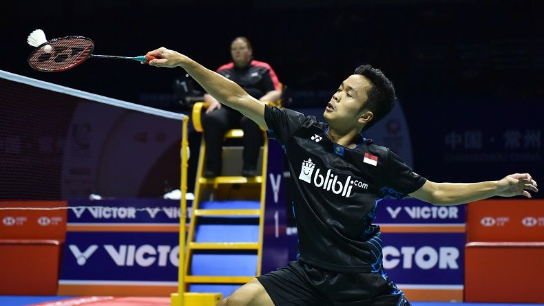 Lewati 4 Juara Dunia, Ini Jejak Juara Anthony Ginting di China Terbuka