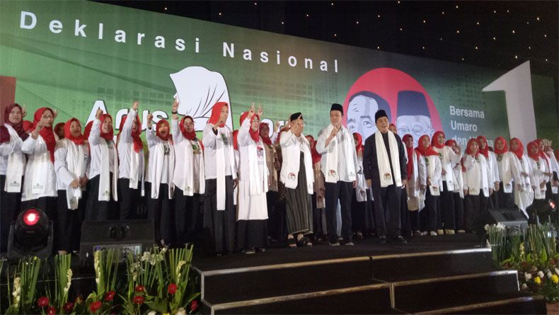 Didukung Muslimah, Ma'ruf Amin: Peran Kaum Ibu Penting Tentukan Bangsa