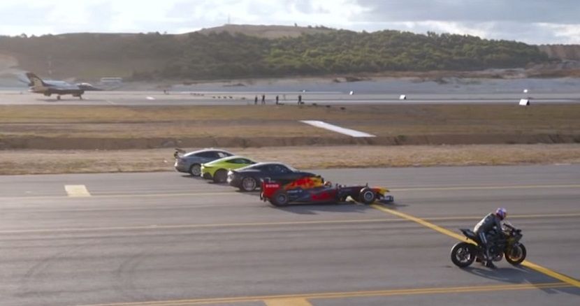 Adu Cepat F1, Superbike, Tesla Lawan Pesawat F-16, Ini Pemenangnya